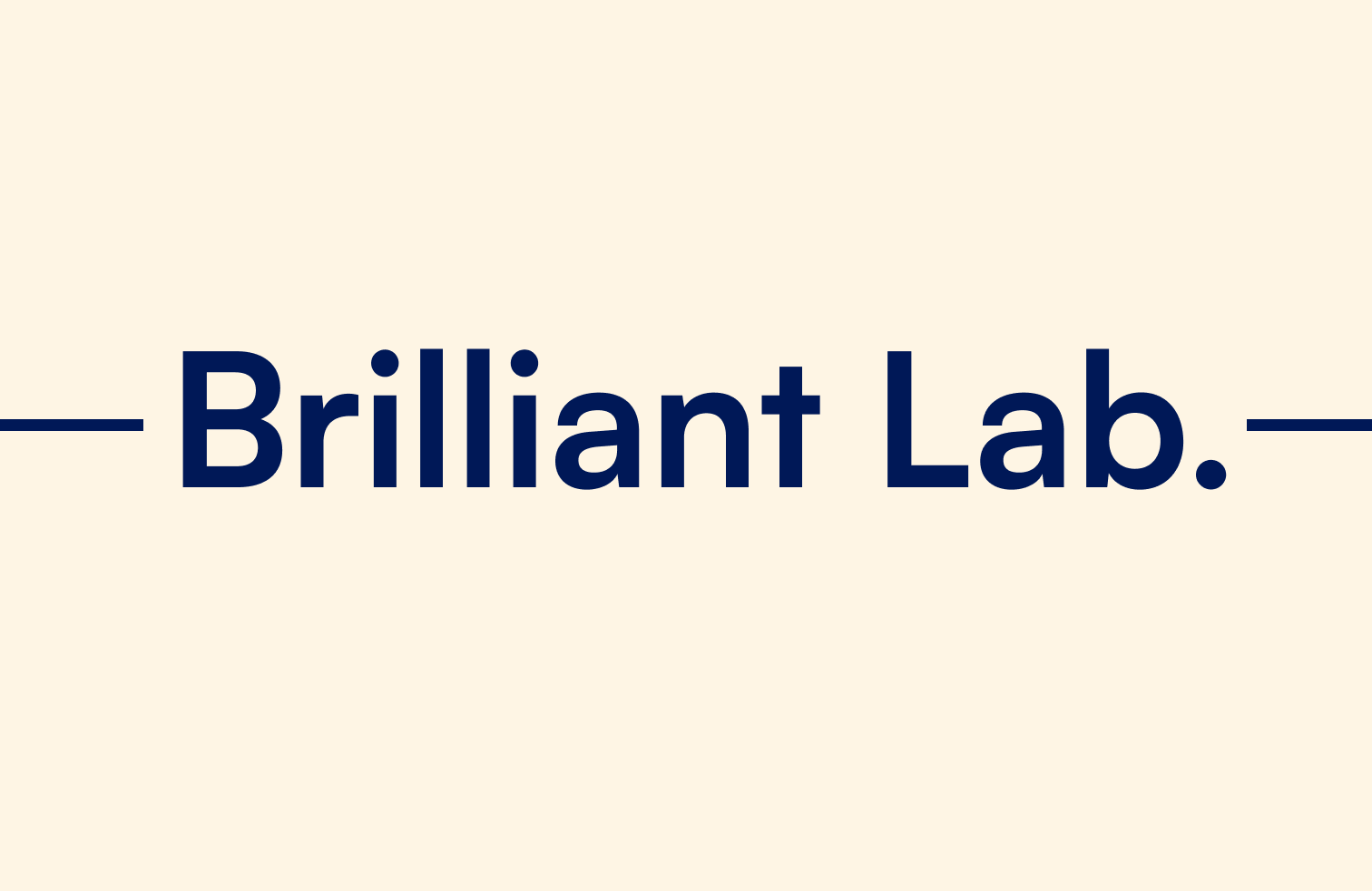 brilliant lab project logo